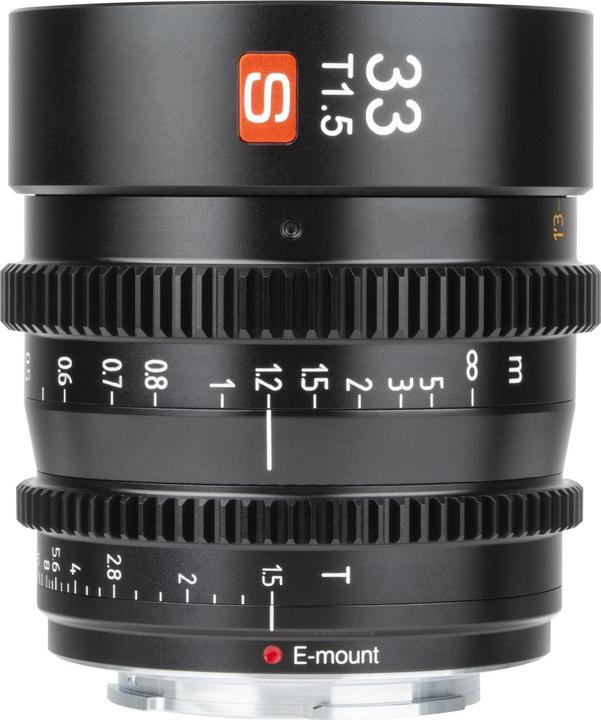 Produktbild Viltrox Festbrennweite S 33mm T1.5 – Sony E-Mount (Sony E, APS-C / DX)