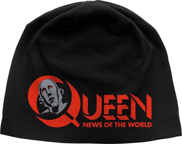 Actual product image Queen Unisex Adult News Of The World Beanie (One size)