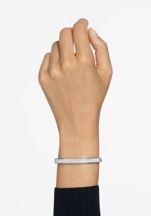 Produktbild Swarovski Dextera Armreif Achteckform Pavé Weiss (Swarovski Metall)