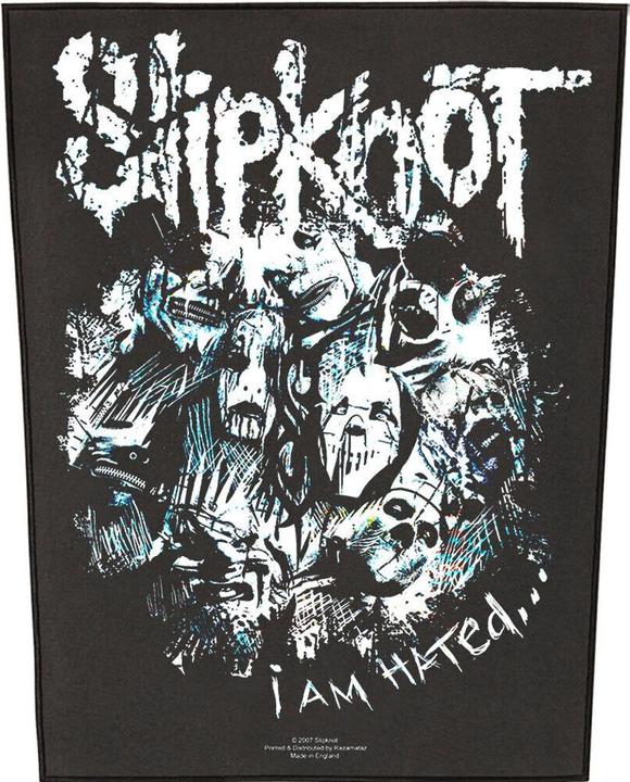 Image du produit Slipknot Patch I Am Hated (1 pcs, 36 x 27 cm)