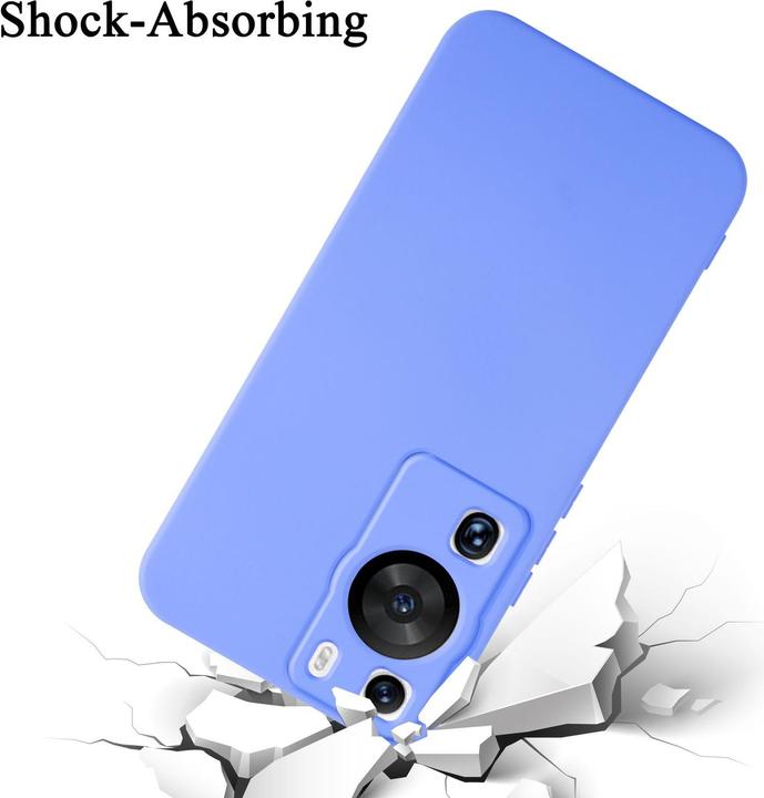 Image du produit Cadorabo Housse pour Huawei P60 Pro TPU avec protection liquide en silicone (Huawei P60 Pro)