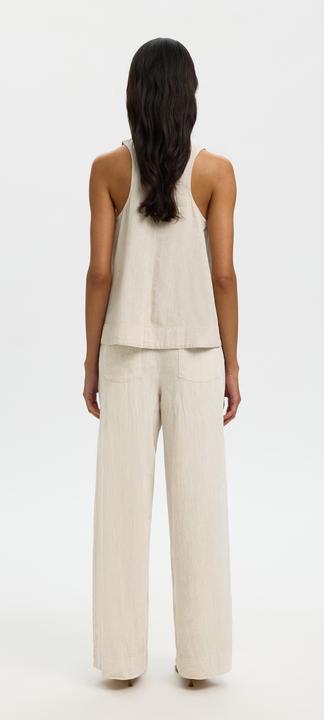 Immagine prodotto Selected Slfluisa Sl Linen Blend Top Noos (34)