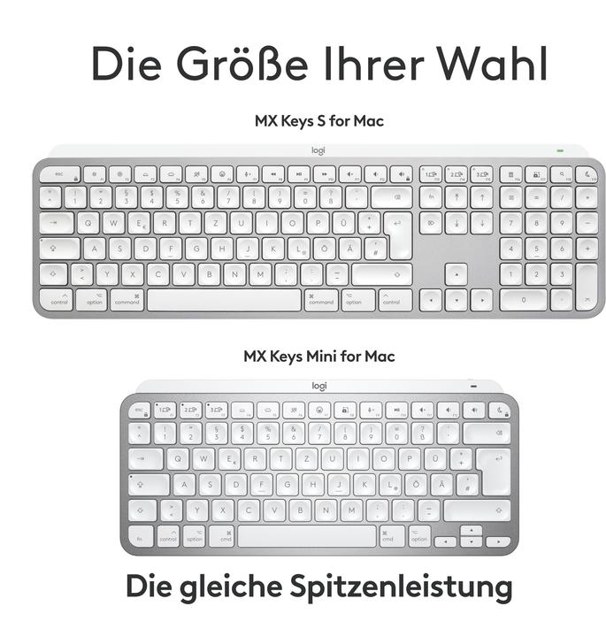 Produktbild Logitech MX Keys S for Mac (DE, Kabellos)