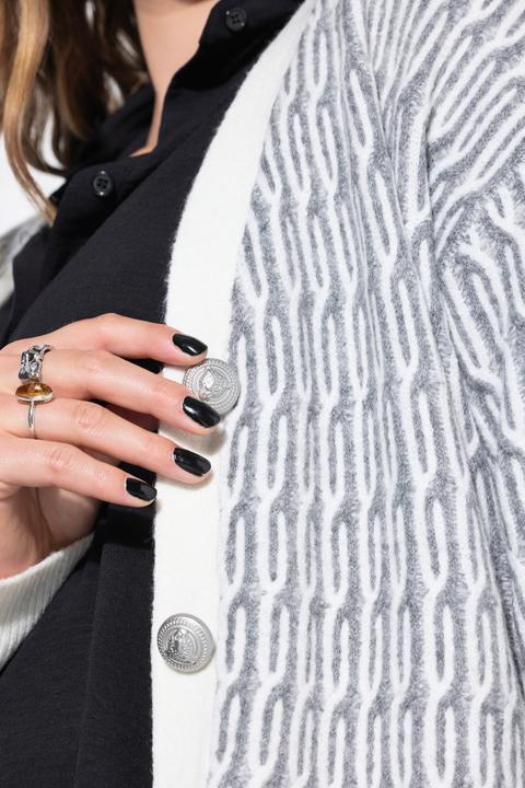 Actual product image Studio Untold Strickjacke, oversized, Zopfmuster (46, 48)