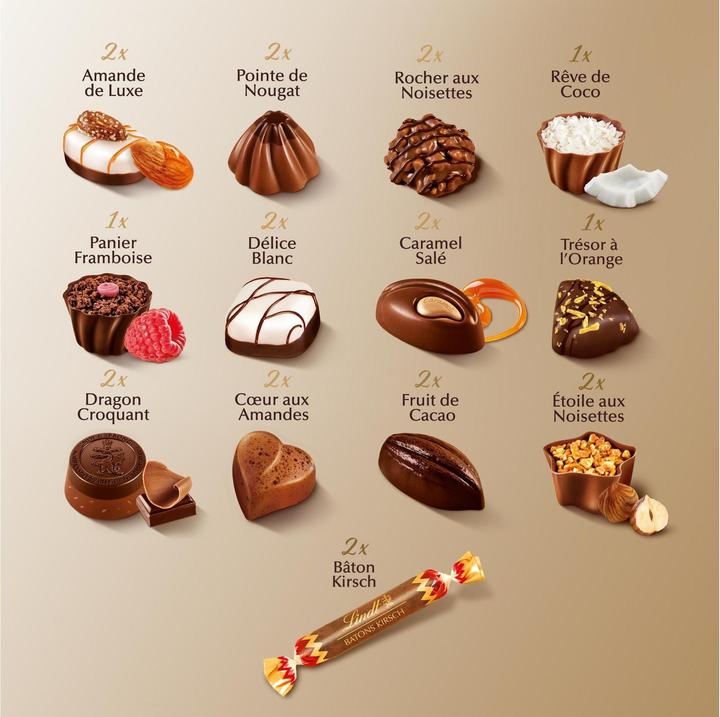 Produktbild Lindt Connaisseurs Pralinés (230 g)