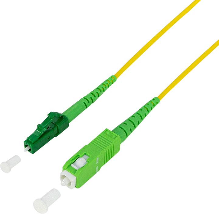 Actual product image LogiLink Fibre optic patch cable, SC connector (15 m)