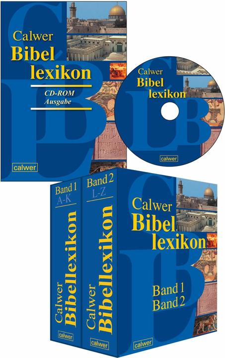 Produktbild Kombi-Paket: Bibellexikon CD-ROM + Printausgabe (Deutsch, Beate Ego, Otto Betz, Werner Grimm, Wolfgang Zwickel, 2017)