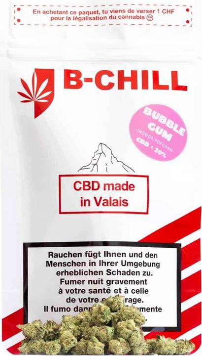 Produktbild B-Chill CBD, Bubblegum, Indoor, 20g (20 g, Indoor)