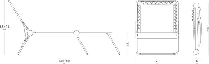 Produktbild Lafuma Gartenliege (201 cm)