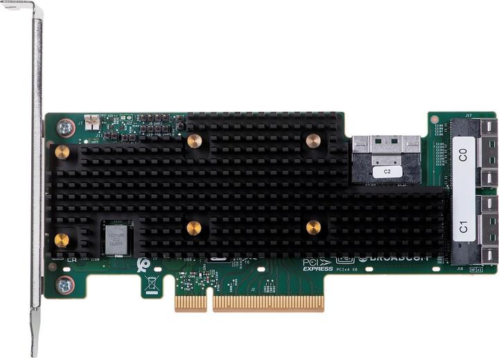 Actual product image Broadcom BCM HBA 9600-24i SAS/SATA/NVMe