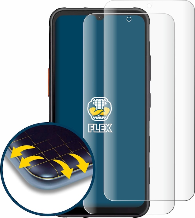 Actual product image BROTECT Full cover screen protector (2 Piece, Samsung Galaxy Xcover 7)
