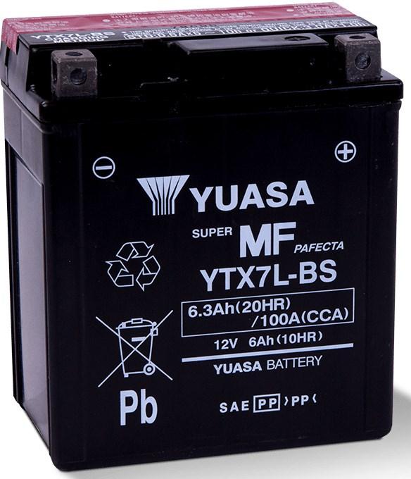 Image du produit Yuasa YTX7L-BS (12 V, 6.30 Ah, 100 A)