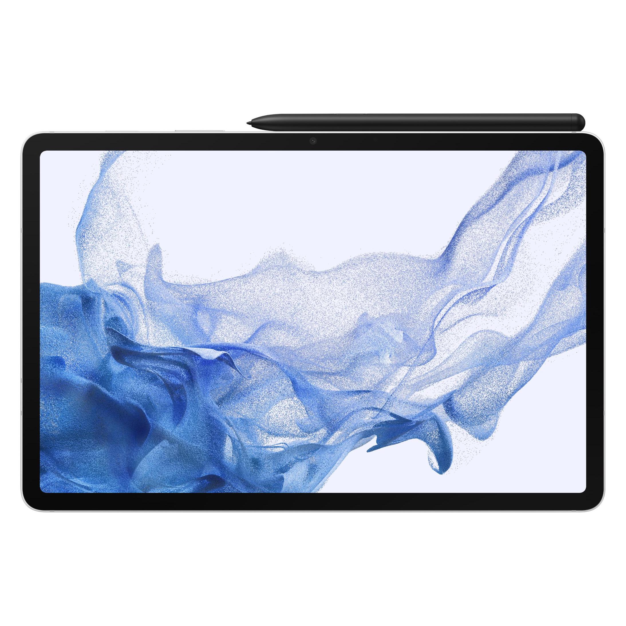 Samsung Galaxy Tab S8 (nur WLAN, 11", 128 GB, Silver), Tablet, Silber