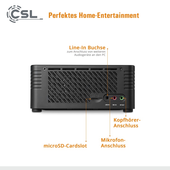 Image du produit CSL X300 (AMD Ryzen 5 5600G, 16 Go, 500 Go, AMD Radeon Graphics)
