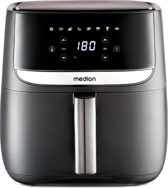 Actual product image Medion Hot Air Deep Fryer MD 10532, 1 kg, Black