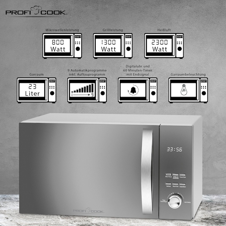 Produktbild Proficook PC-MWG 1176 H (23 l)