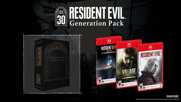 Image du produit Capcom Switch 2 Resident Evil Generation Pack (PEGI) (Switch 2, Multilingue)