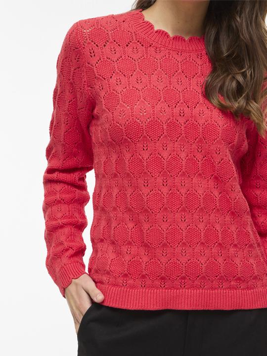 Actual product image Vila VILOWEN Pointelle Strickpullover (M)