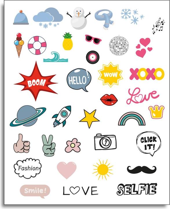 Actual product image Kidywolf Sofortbildkamera m. Selfiefunktion, blau