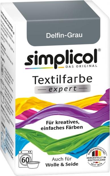 Immagine prodotto Simplicol Textilfarbe expert (Grigio delfino, 150 ml)
