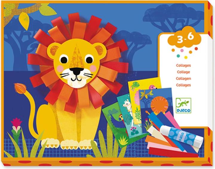 Actual product image Djeco Collagen Tiere