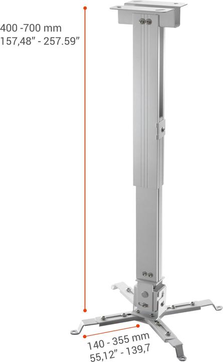 Actual product image Celexon MultiCel 4070W (Ceiling)