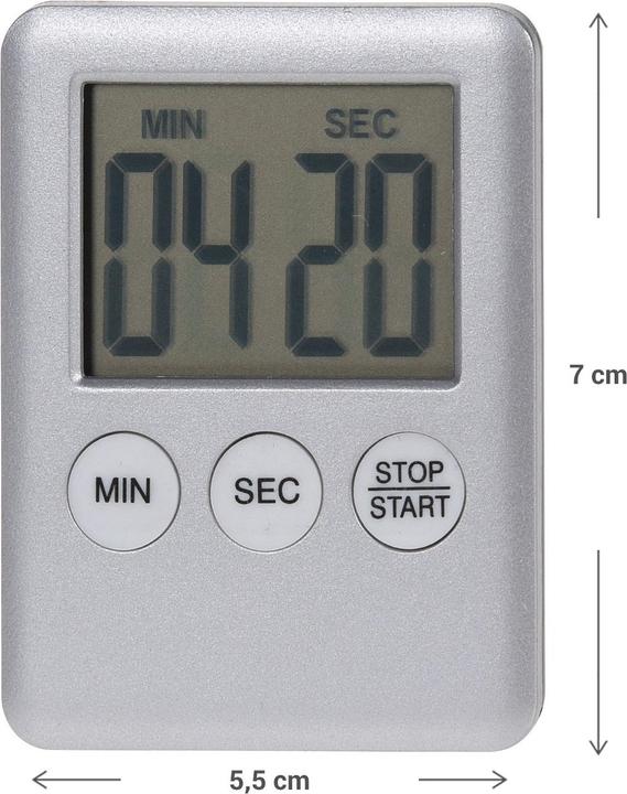 Actual product image Excellent Houseware Digital kitchen timer with magnetic holder