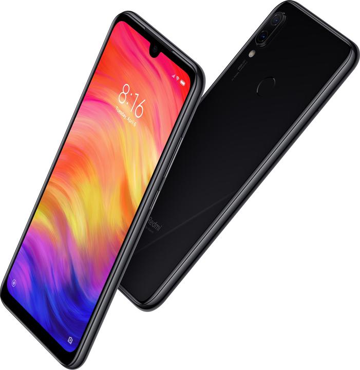 Produktbild Xiaomi Redmi Note 7 (64 GB, Black, 6.30", Hybrid Dual SIM, 4G)