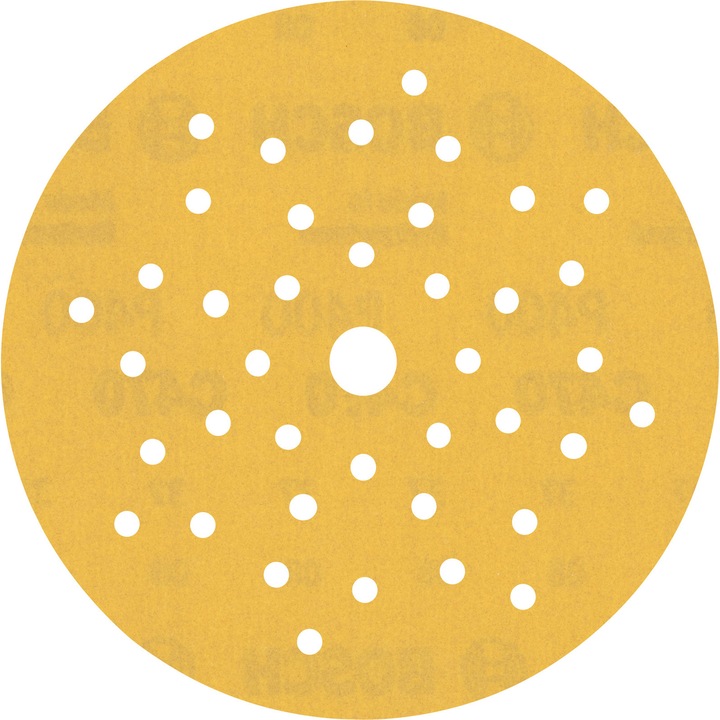 Actual product image Bosch Professional Zubehör EXPERT C470 Sandpaper multi-hole for random orbital sander, 125 mm, G 400, 50 pcs. (400)