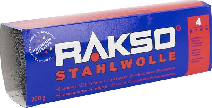 Image du produit Rakso Laine d'acier n° 4 à 200g (1 pcs)
