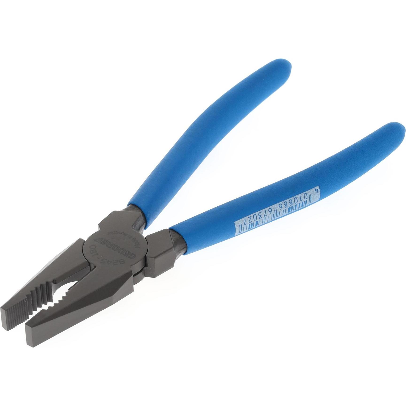 Gedore, Zange, 8245-180 TL Kombinationszange Euro-Modell 180 mm tauchisoliert (180 mm)