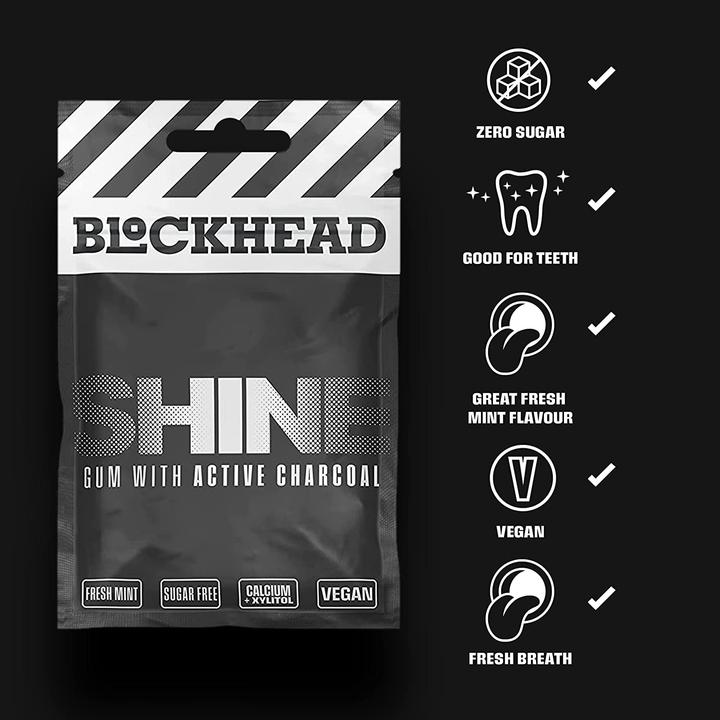 Actual product image Blockhead White Gum (1 pcs., 16 g)