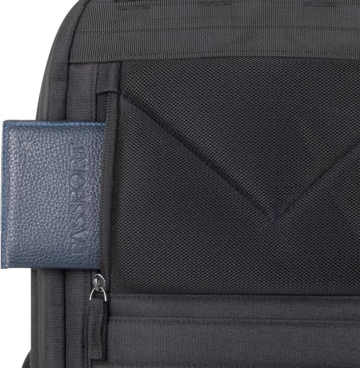 Produktbild Rivacase ECO Laptop Rucksack 14 Zoll kompatibel mit MacBook Air 15-28 x 41 x 17,5 cm - robustes Hand (15", Universal)
