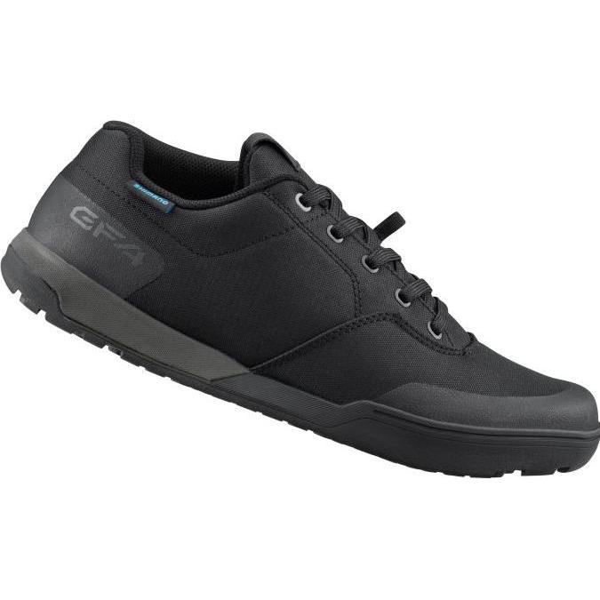 Shimano, Herren, Veloschuhe, GF400, SCHUH, BLACK, STANDARD,FLAT, UNISEX, GR. 45 (45), Schwarz