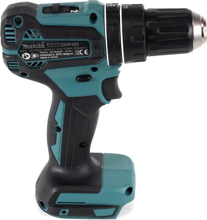 Produktbild Makita DHP 485 G1 Akku Schlagbohrschrauber 18 V 50 Nm Brushless + 1x Akku 6,0 Ah - ohne Ladegerät