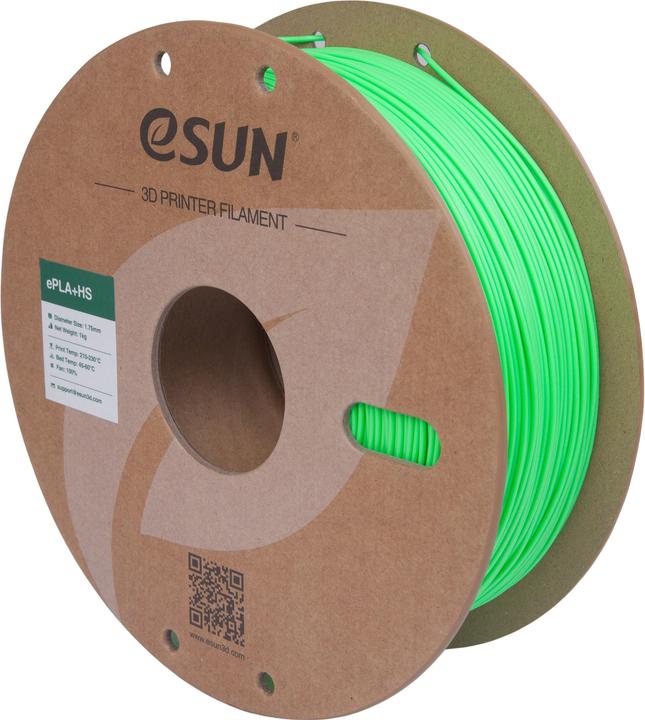 Immagine prodotto eSUN Filament PLA+ High Speed RGB Grün 1.75mm 1000g (PLA, 1.75 mm, 1000 g)