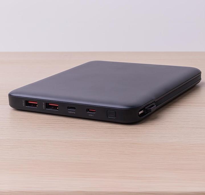 Actual product image Forever power bank for laptop TB-200 100W 20000 mAh black (5000 mAh, 100 W, 74 Wh)