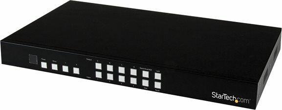 Actual product image StarTech 4x4 HDMI Matrix Switch with Picture and Image Multiviewer o. Video Wall - Digital Signage Controller