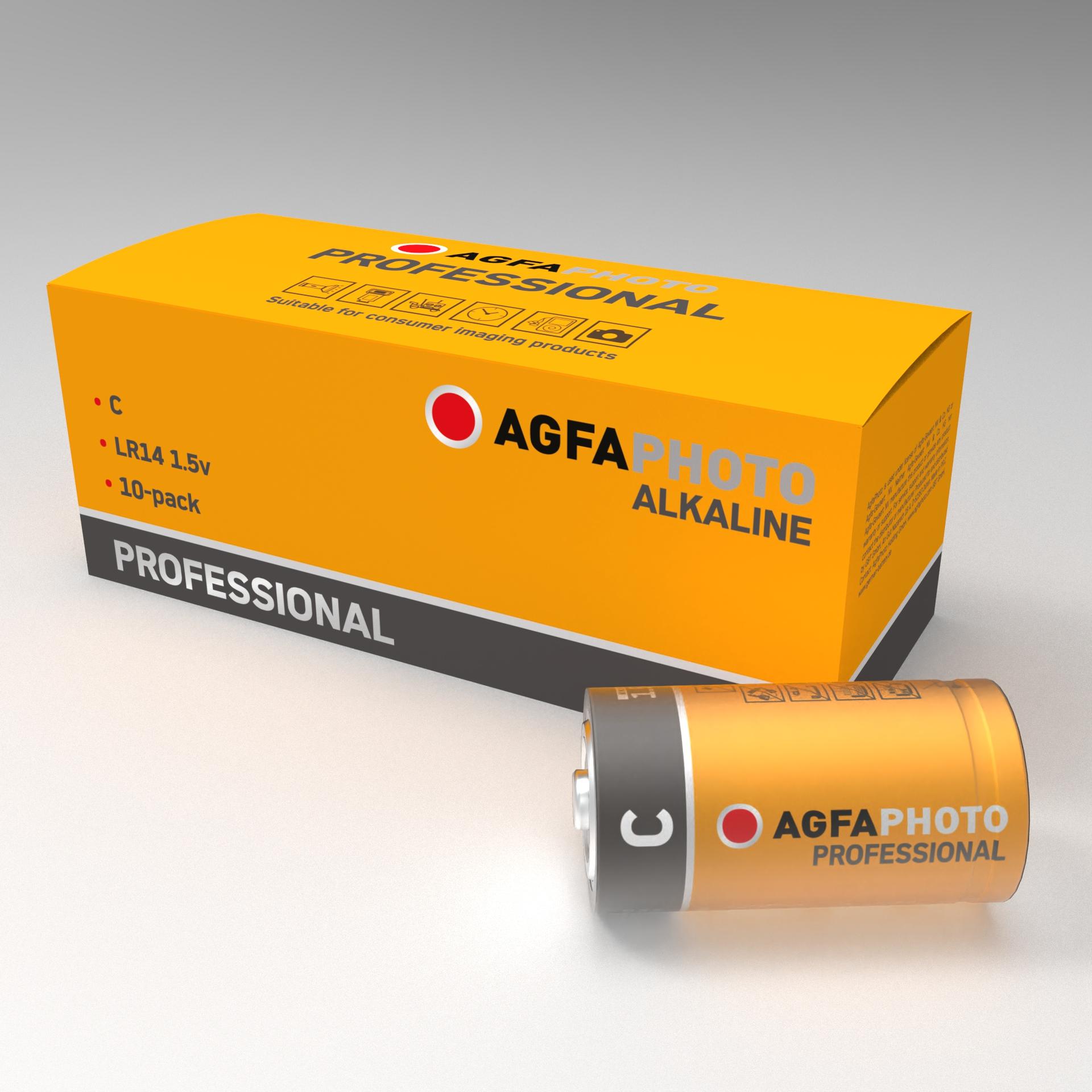 Thumbnail - AGFAPHOTO Professional (10 Stk., C), Batterien + Akkus