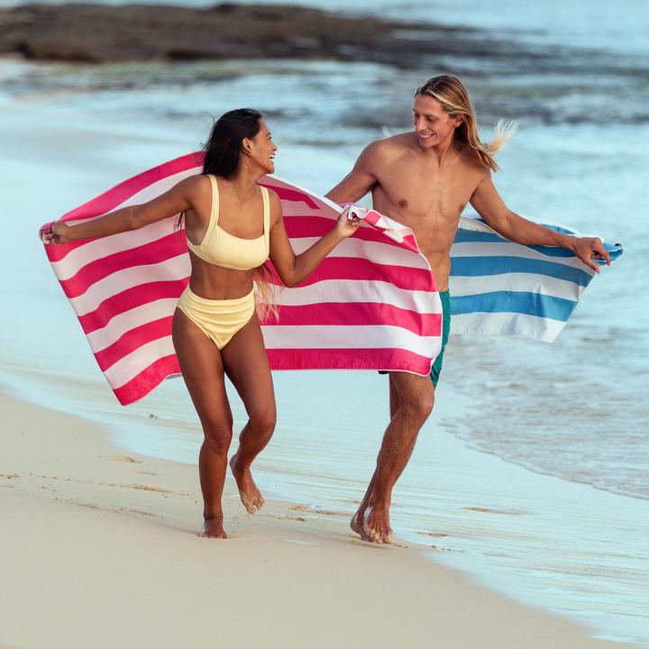Image du produit Fit-Flip Strandtuch XXL Mikrofaser schnelltrocknendes Badetuch 200x90cm (200 x 90 cm)