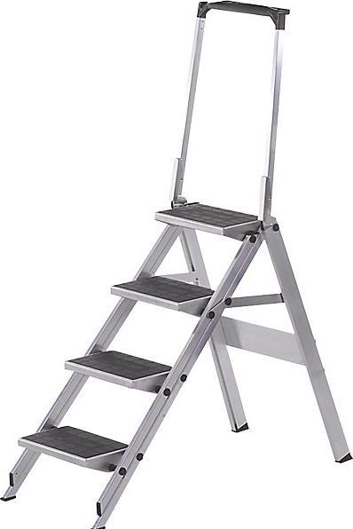Produktbild kaiserkraft Alu-Klapptreppe (Klapptritt, 143 cm)