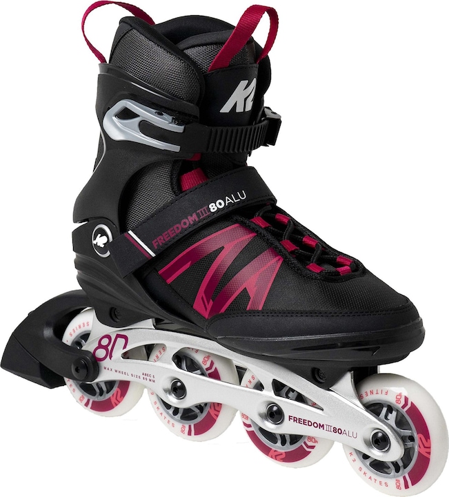 Produktbild K2 Freedom III 80 Alu Damen Inliner (39.5 (US=8.5), design) (43)