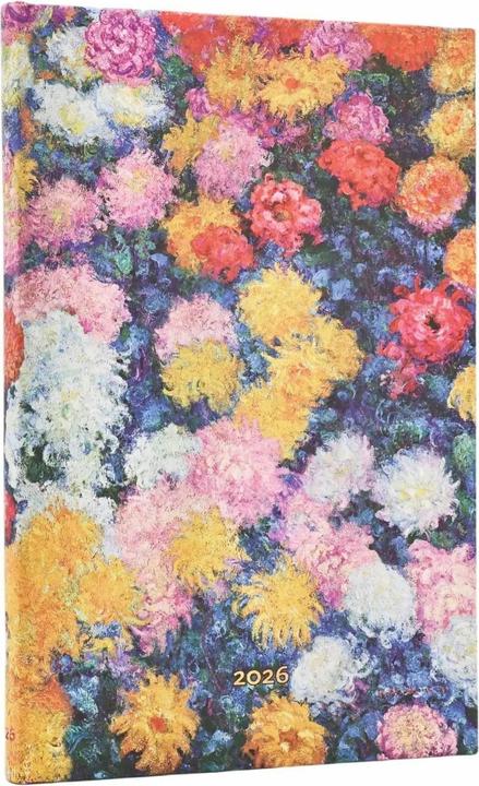 Paperblanks The calendars for 2026 Monet's chrysanthemums