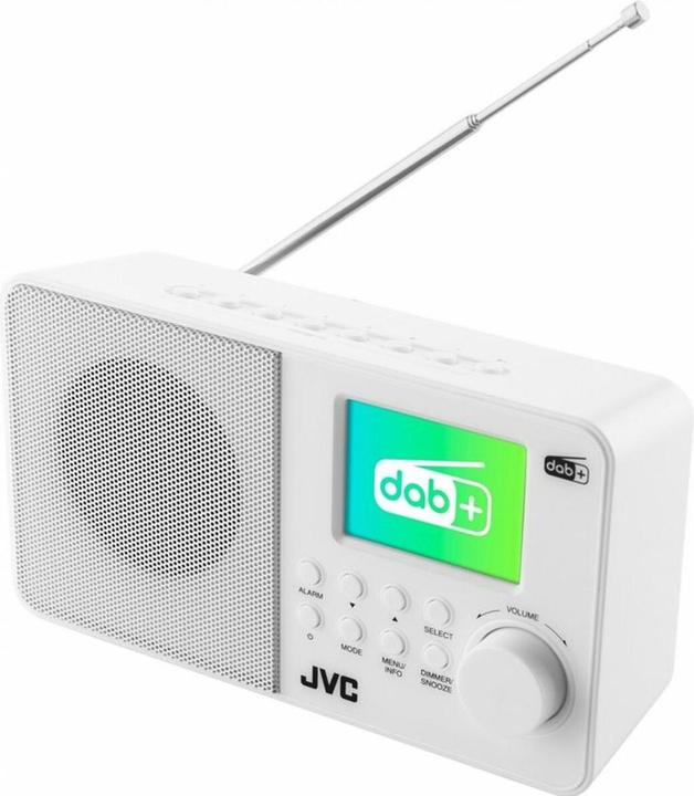 Image du produit JVC Radio DAB RA-E611W-DAB blanc (DAB+ DAB, FM)