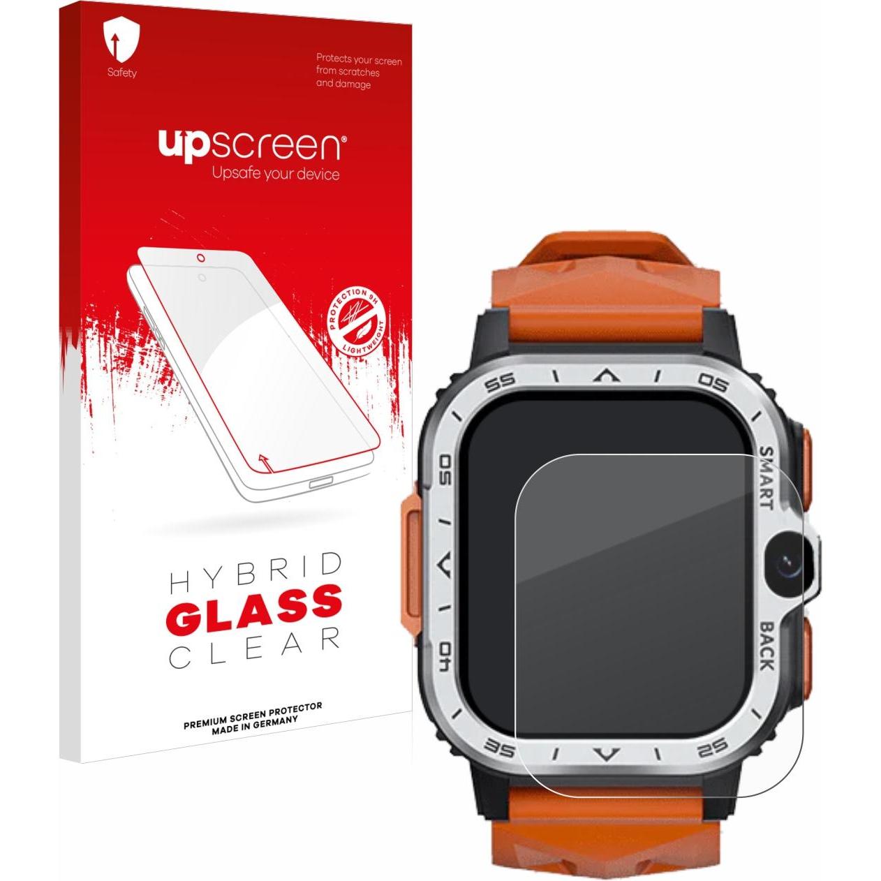 Thumbnail - upscreen Schutzglas Schutzfolie Displayschutz Display Schutz Glas Folie klar, Smartwatch Schutzfolie, Transparent