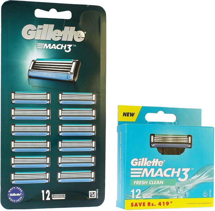 Immagine prodotto Gillette Mach3 (12 x)