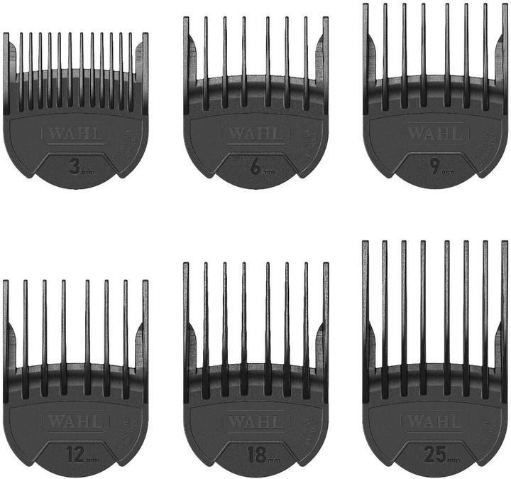 Immagine prodotto Wahl Counter Combs 03170-500 Set of 8 Sizes 3, 6, 10, 13, 16, 19, 22, 25mm (8 x)