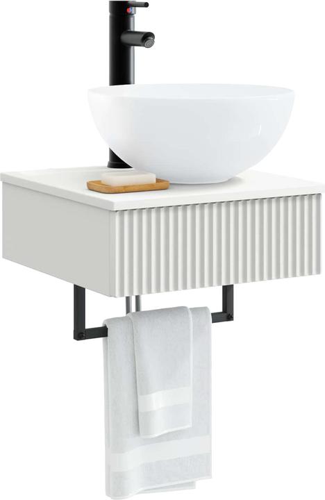 Produktbild vidaXL Wandmontiertes Waschbecken (410 mm, 400 mm)