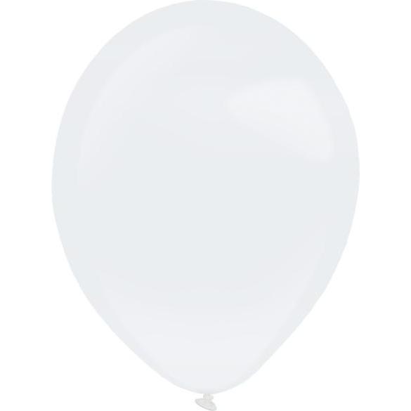 Everts 50 Latexballons Decorator Pearl Frosty White 27,5
