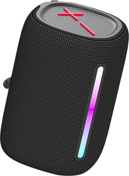 Produktbild Forever Bluetooth Lautsprecher BS-10 LED schwarz (5 h, Akkubetrieb)